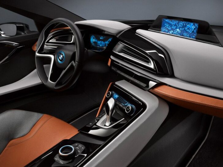 BMW i8 Concept Spyder — интерьер