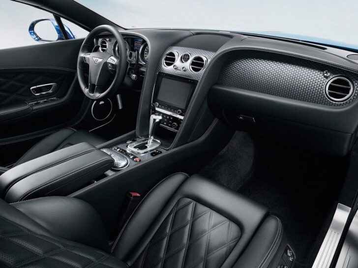 Bentley Continental GT Speed — интерьер