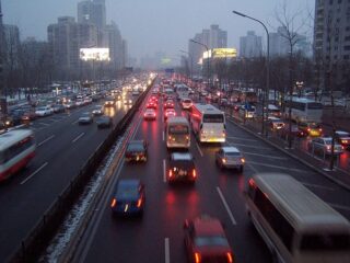 На улицах Пекина