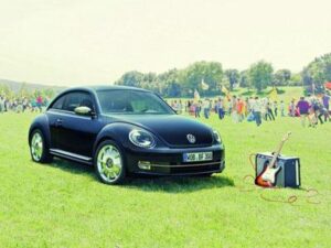 Мощность акустики в «музыкальной» версии Volkswagen Beetle составляет 400 ватт