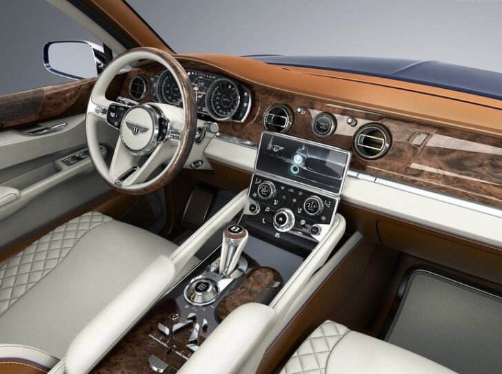 2012 Bentley EXP 9 F Concept — интерьер