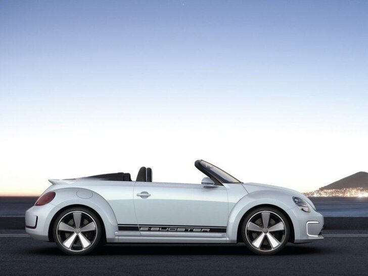 Volkswagen E-Bugster Speedster Concept — вид сбоку