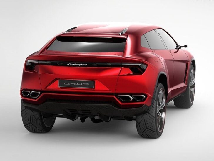 2012 Lamborghini Urus Concept — вид сзади