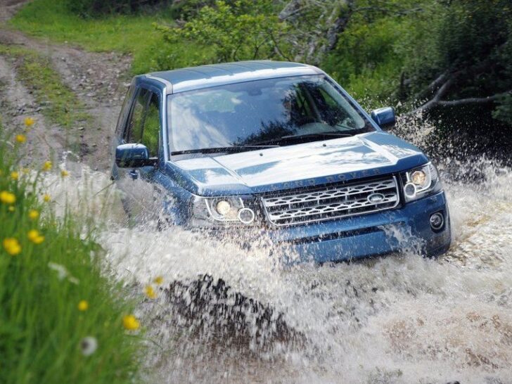 2013 Land Rover Freelander 2 — преодоление водной преграды