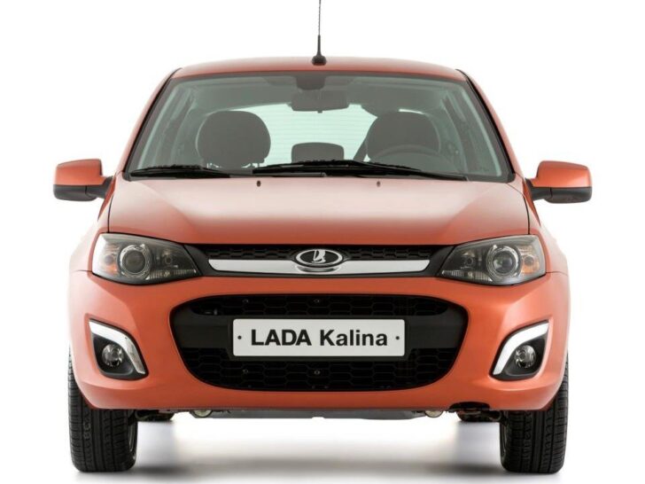 Lada Kalina 2 — вид спереди