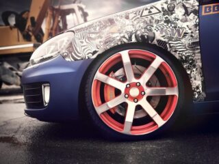 Тюнинг VW Golf GTI — колесо