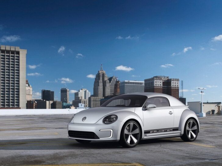 На автовыставке в Москве будет представлен электрокар Volkswagen Beetle E-Bugster
