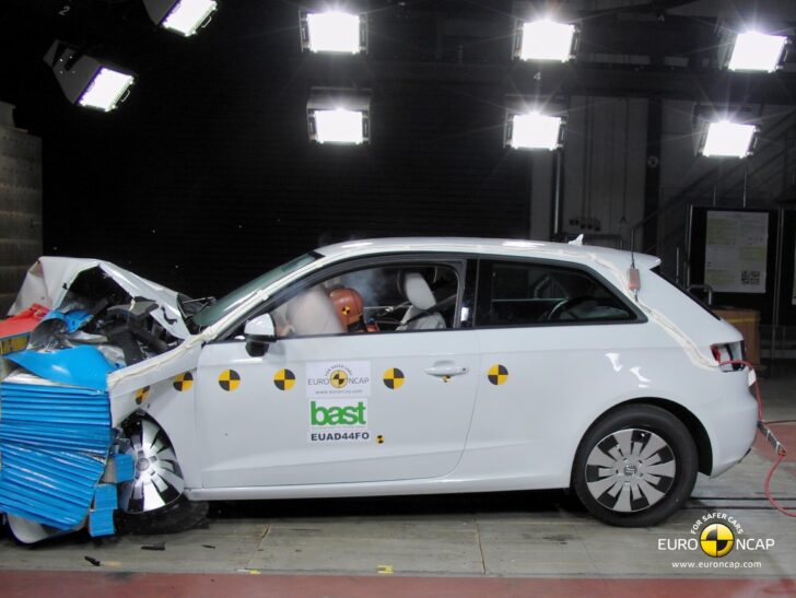 Комитет Euro NCAP высоко оценил степень безопасности хэтчбека Audi A3