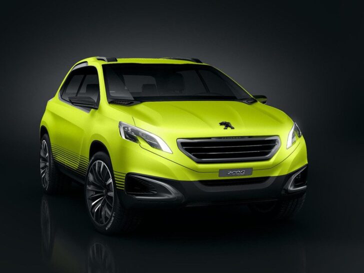 Концептуальная модель компактного кроссовера компании Peugeot будет показана на Парижском автосалоне
