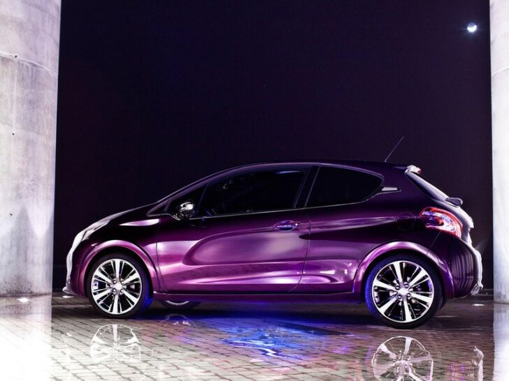 Peugeot XY Concept — вид сбоку