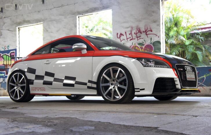 Тюнинг Audi TT-RS — вид сбоку