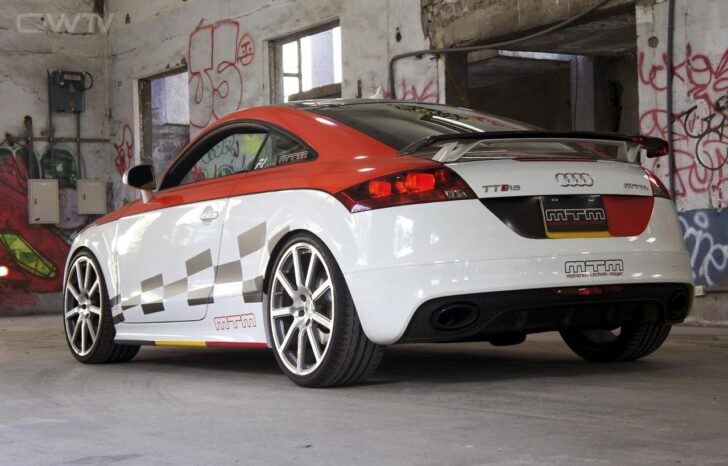 Тюнинг Audi TT-RS — вид сзади