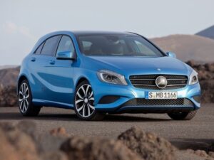 Mercedes-Benz GLA тестируют на лесных дорогах Северной Европы