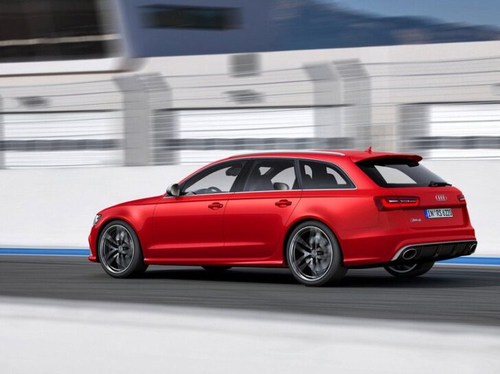 Audi RS 6 Avant — вид сбоку