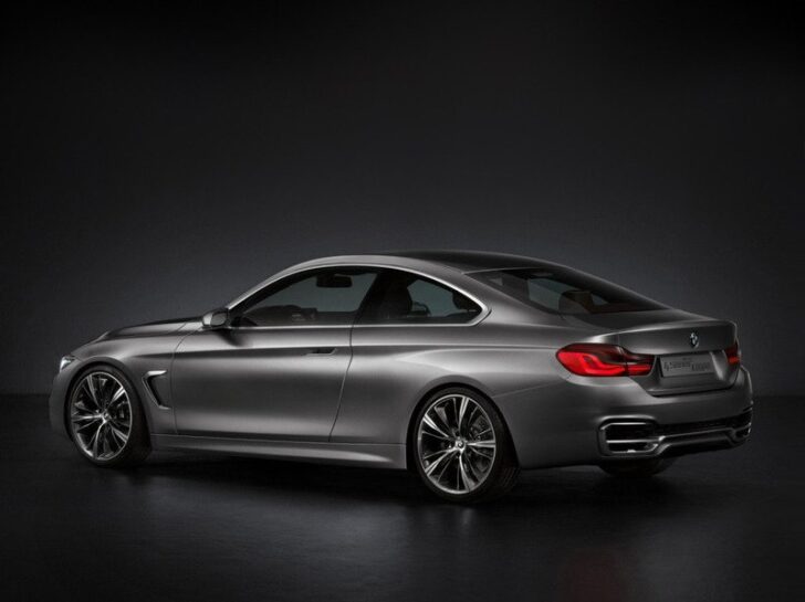 BMW 4 Series Coupe Concept — вид сбоку