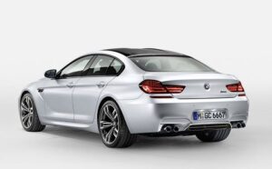 BMW M6 Gran Coupe — вид сзади