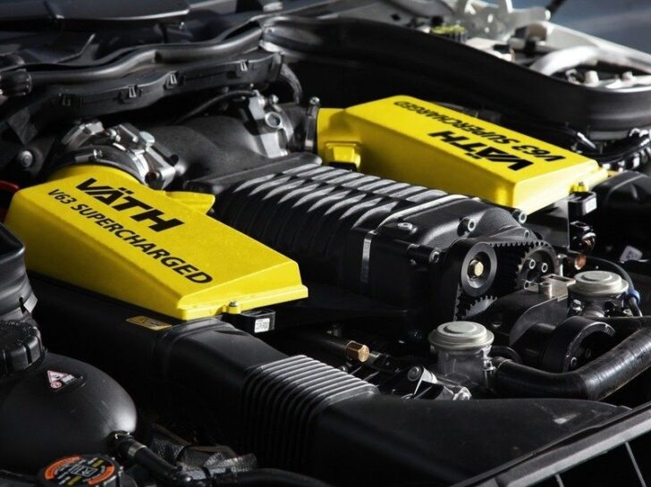 Тюнинг Mercedes-Benz C63 AMG Black Series — двигатель