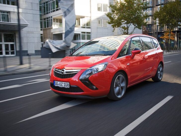 Компания Opel выводит на рынок минивэн Zafira со 195-сильным дизелем