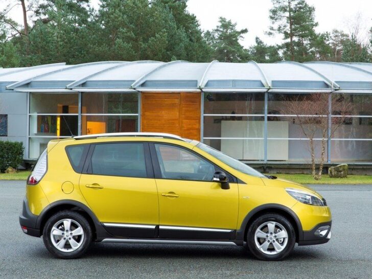 Renault Scenic XMOD — вид сбоку