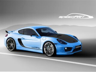 Porsche Cayman от SpeedART