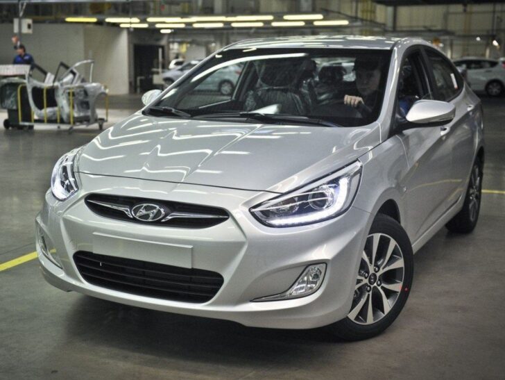 Компания Hyundai запустила производство обновленного Solaris