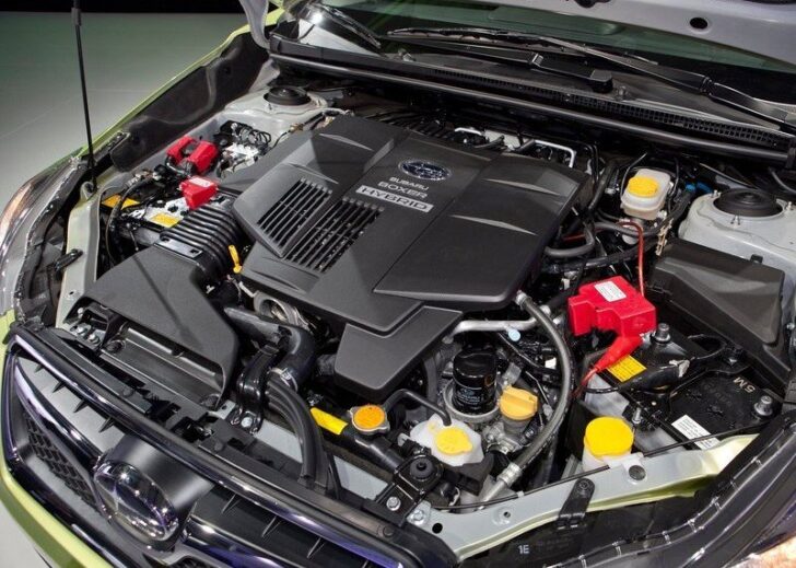 2014 Subaru XV Crosstrek Hybrid — силовая установка