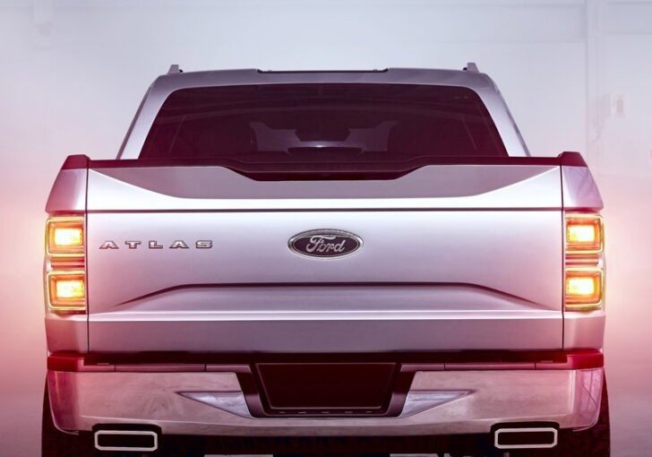 Ford Atlas Concept — вид сзади