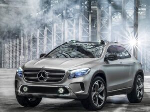 Концепт Mercedes-Benz GLA получил фары с лазерными проекторами