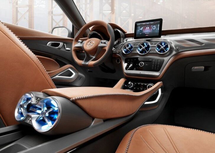 Mercedes Benz GLA Concept — интерьер