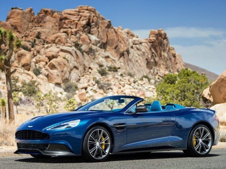Спорткар Aston Martin Vanquish получил открытую модификацию