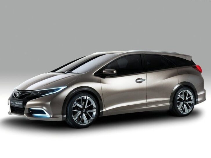 Компания Honda разрабатывает «заряженную» модификацию универсала Civic