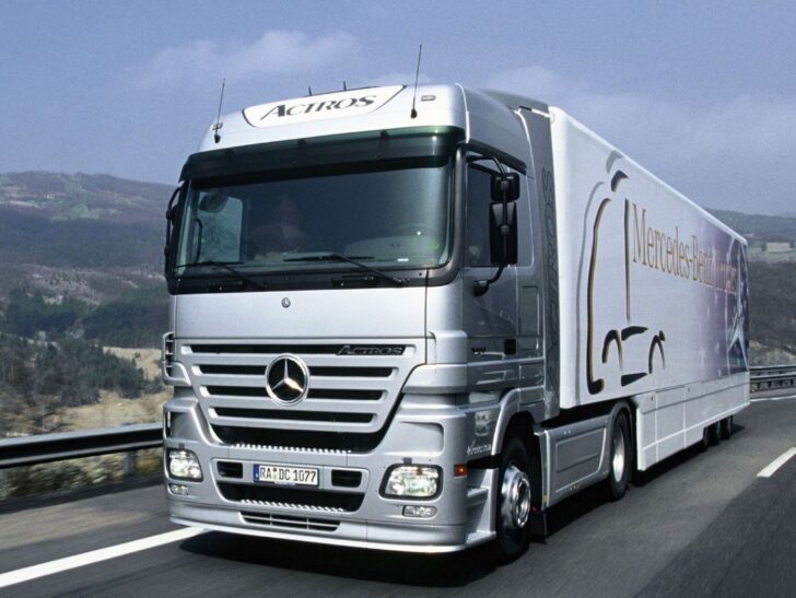 Компания Mercedes-Benz разработала беспилотный грузовик