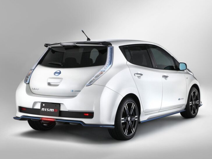 Nissan Leaf Nismo — вид сзади