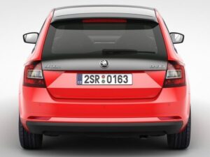 2014 Skoda Rapid Spaceback — вид сзади