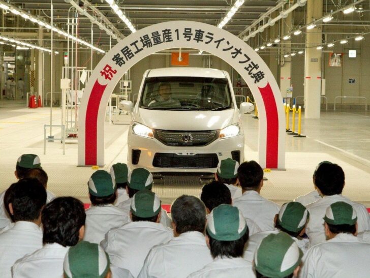 В Японии запущен новый сборочный автозавод компании Honda