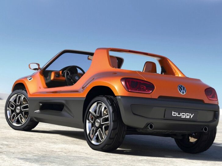 Volkswagen Buggy up! — вид сзади