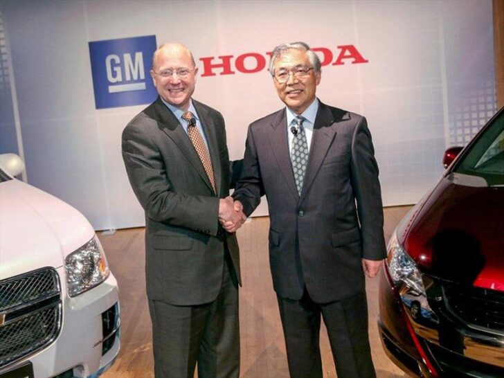 General Motors и Honda объединились для работы над водородными машинами