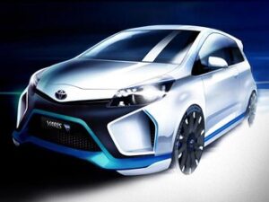 Toyota спроектировала мощнейший «гибрид» на основе модели Yaris