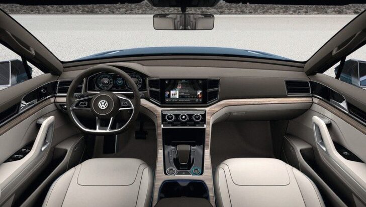 Volkswagen CrossBlue concept — интерьер