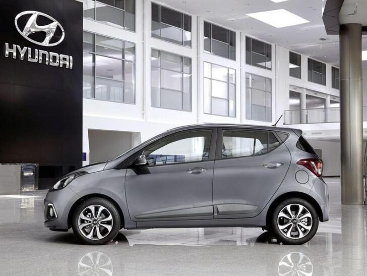 2014 Hyundai i10 — вид сбоку