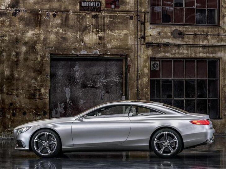 Mercedes-Benz Concept S-Class Coupe — вид сбоку