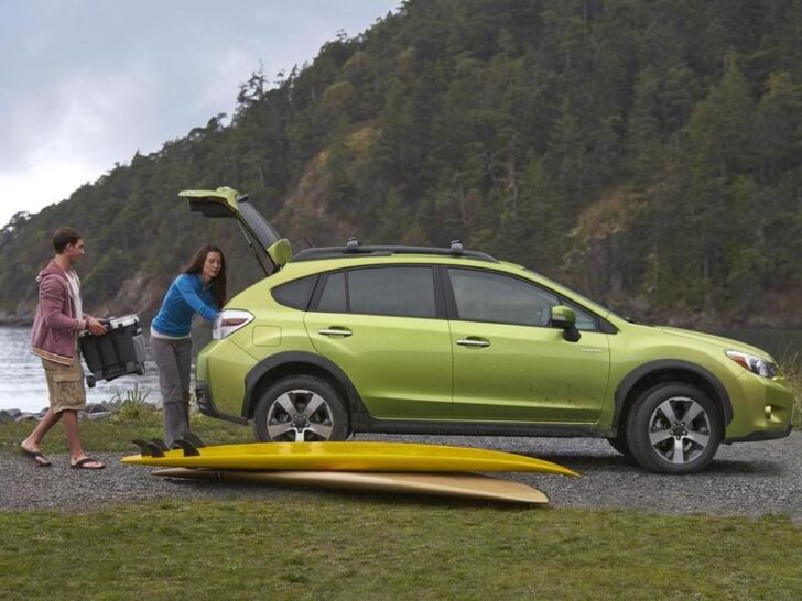 2014 Subaru XV Crosstrek Hybrid — вид сбоку