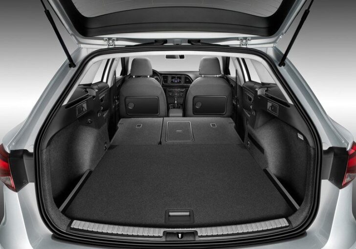 2014 Seat Leon ST — багажный отсек