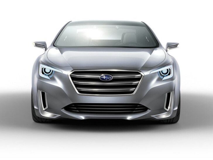 Subaru Legacy concept — вид спереди