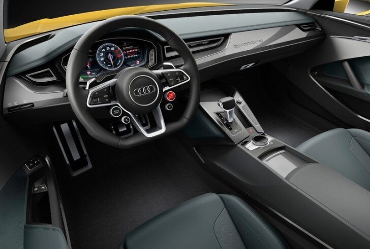 Audi Sport quattro Concept — интерьер