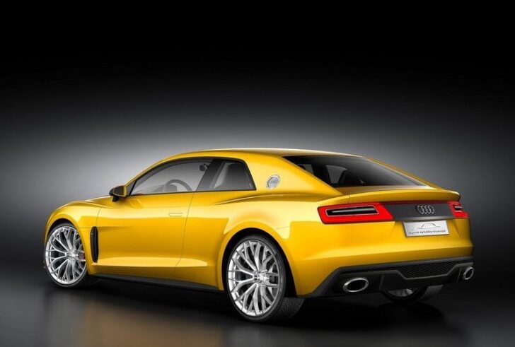 Audi Sport quattro Concept — вид сзади
