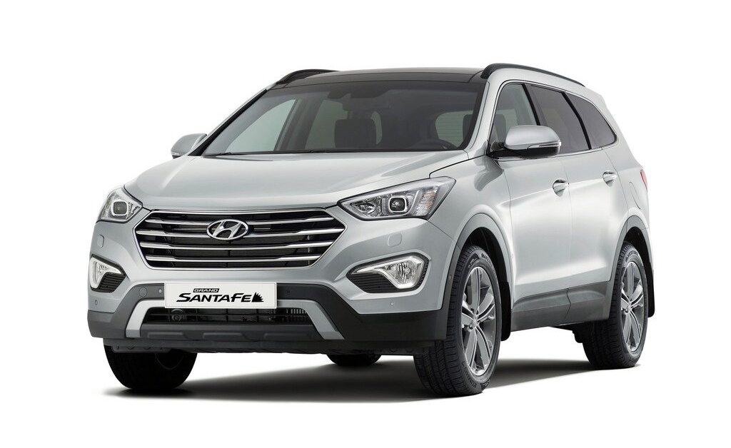 Hyundai Santa Fe с панорамной крышей