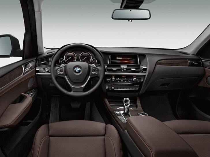 2015 BMW Х3 — интерьер