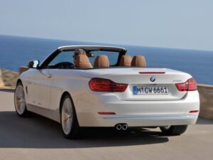 BMW 4-Series Convertible — вид сзади