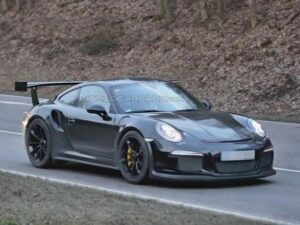Новый Porsche 911 GT3 RS сфотографировали на тестовых заездах
